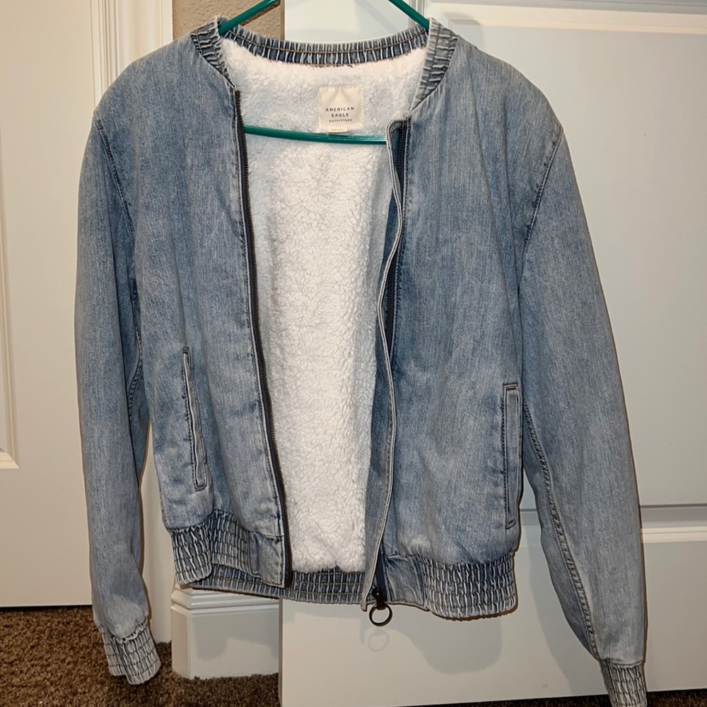 Bomber sherpa jacket